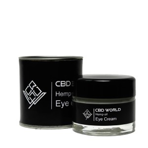 CBD World Hemp Oil Eye Creme Κρέμα Ματιών, 30ml