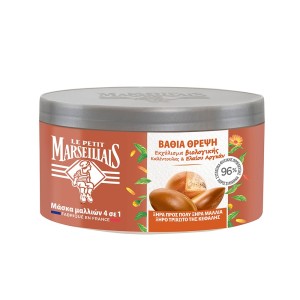 Le Petit Marseillais Μάσκα Μαλλιών Βαθιά Θρέψη με Εκχύλισμα Βιολογικής Καλέντουλας & Ελαίου Αργκάν 300ml