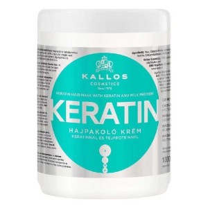 Kallos Cosmetics Keratin μάσκα μαλλιών 1000 ml για γυναίκες