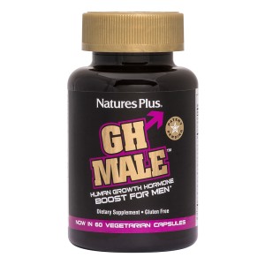 Natures Plus Gh Male για Διέγερση της Ενδογενούς Παραγωγής & Έκκριση της Αυξητικής Ορμόνης, 60caps