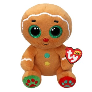 TY Beanie Boos Nutmeg Χνουδωτό Mπισκότο Καφέ 15εκ, 1τμχ