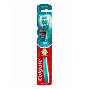 Colgate 360 Whole Mouth Οδοντόβουρτσα Medium, 1τμχ