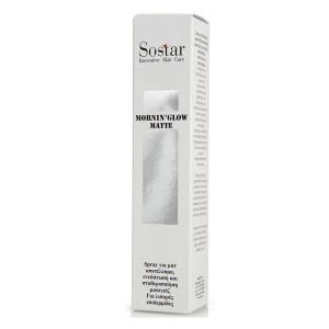 Sostar MorninGlow Matte Spray Για Σταθεροποίηση Μακιγιάζ Για Λιπαρές Επιδερμίδες, 125ml