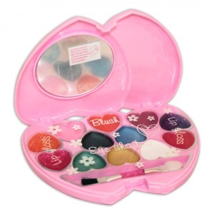 Cosmetic Case Σετ You Go Girl Παιδικό Σετ Μακιγιάζ Καρδιά Μικρή, 1σετ