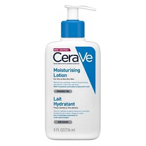 CeraVe Moisturising Lotion Ενυδατικό Γαλάκτωμα Προσώπου και Σώματος με Ceramides και Υαλουρονικό Οξύ, 236ml