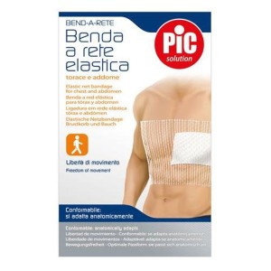PIC Bend a Rete Ελαστικός Δικτυωτός Επίδεσμος για τον Θώρακα, 1τμχ