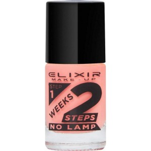 Elixir Make-Up 2 Weeks Nail Polish Βερνίκι Νυχίων Gel Effect 2 Εβδομάδων Χωρίς Λάμπα 721 Coral, 1τμχ
