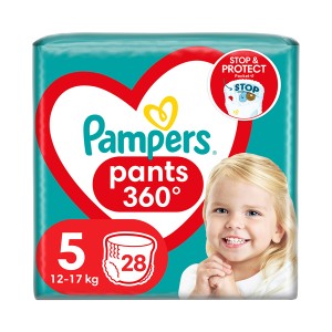 PAMPERS PANTS Νο5 - (28τεμ.) (12-17kg) (VP)