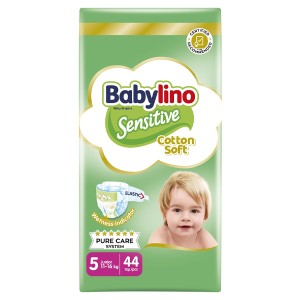 BABYLINO ΠΑΝΑ VALUE SENSITIVE No 5 (11-16kg) - (44τεμ.)