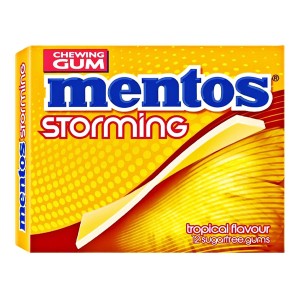 MENTOS STORMING 12x33gr. - (ΤΡΟΠΙΚΑ ΦΡΟΥΤΑ) (1578429)
