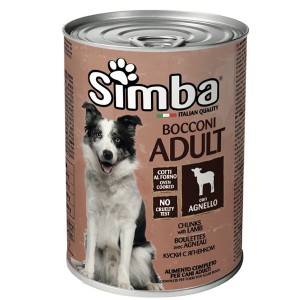 SIMBA ΣΚΥΛΟΤΡΟΦΗ ΚΟΝΣΕΡΒΑ 415gr - (ΑΡΝΙ)