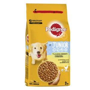 PEDIGREE JUNIOR ΣΚΥΛΟΤΡΟΦΗ ΚΡΟΚΕΤΑ 2kg -  (ΠΟΥΛΕΡΙΚΑ & ΛΑΧΑΝΙΚΑ)