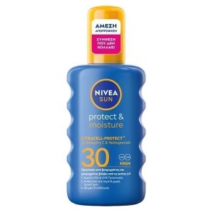 NIVEA SUN PROTECT & MOISTURE 200ml - (SPF30) (SPRAY)