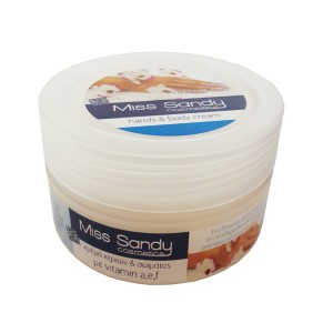MISS SANDY ΚΡΕΜΑ ΧΕΡΙΩΝ & ΣΩΜΑΤΟΣ 200ml - (ΒΙΤΑΜΙΝΕΣ A, E, F)