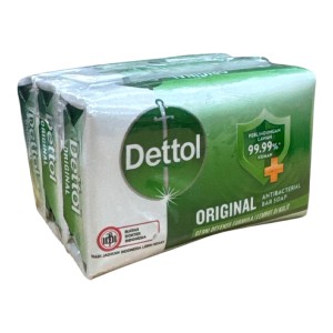 DETTOL ΣΑΠΟΥΝΙ (3X60gr.) - (ORIGINAL)