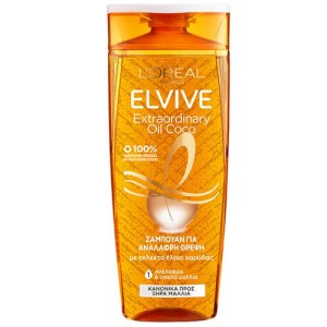 ELVIVE SHAMPOO 400ml - (EXTRAORDINARY OIL) (COCONUT)