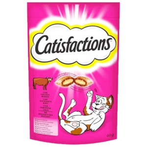 CATISFACTIONS ΓΑΤΟΤΡΟΦΗ ΚΡΟΚΕΤΑ 60gr. - (ΜΟΣΧΑΡΙ)