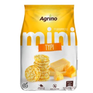 AGRINO ΡΥΖΟΓΚΟΦΡΕΤΕΣ MINI 50gr - (ΤΥΡΙ)