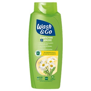 WASH & GO SHAMPOO 650ml - (NORMAL)