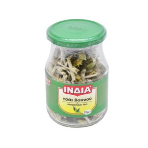 ΙΝΔΙΑ ΤΣΑΙ ΒΟΥΝΟΥ 20gr. - (ΓΥΑΛΙΝΟ ΒΑΖΟ)