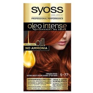 SYOSS ΒΑΦΗ ΜΑΛΛΙΩΝ OLEO - (Ν5-77) (ΑΝΟΙΧΤΟ ΕΝΤΟΝΟ ΧΑΛΚΙΝΟ)