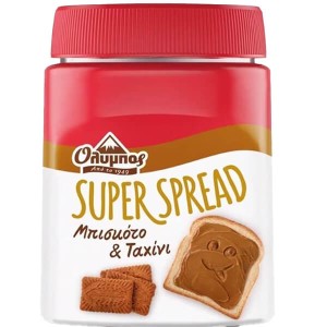 ΟΛΥΜΠΟΣ SUPERSPREAD 350gr. - (ΜΠΙΣΚΟΤΟ & ΤΑΧΙΝΙ)