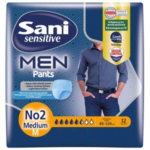 SANI MEN PANTS ΕΣΩΡΟΥΧΟ Νo 2 (12τεμ.) - (MEDIUM)