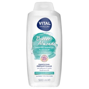 FARCOM VITAL SHAMPOO ΠΙΚΡΑΜΥΓΔΑΛΟ 500ml