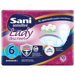 SANI LADY ΣΕΡΒΙΕΤΕΣ No 6 (10τεμ.) - (EXTRA LARGE)