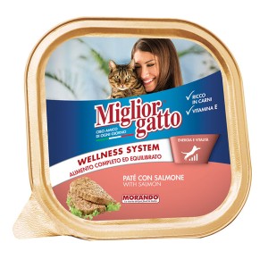 MIGLIOR ΓΑΤΟΤΡΟΦΗ PATE 100gr - (ΣΟΛΟΜΟ)