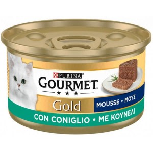 GOURMET GOLD ΓΑΤΟΤΡΟΦΗ 85gr - (ΚΟΥΝΕΛΙ) (PATE)
