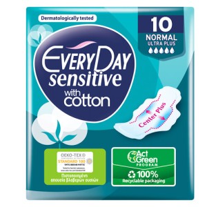 EVERYDAY SENSITIVE ΣΕΡΒΙΕΤΕΣ 10τεμ. - (NORMAL ULTRA PLUS) (1898N)