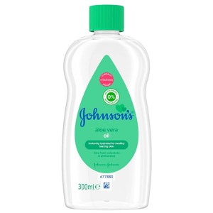 JOHNSONS BABY OIL 300ml - (ALOE VERA)