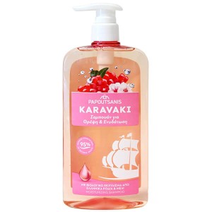PAPOUTSANIS KARAVAKI ΣΑΜΠΟΥΑΝ 600ml - (ΘΡΕΨΗ & ΕΝΥΔΑΤΩΣΗ) (ΑΝΤΛΙΑ)