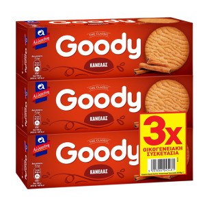 ΑΛΛΑΤΙΝΗ GOODY ΚΑΝΕΛΑ - (3x185gr.)