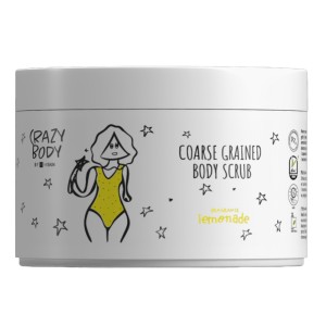 Hiskin Crazy Body Coarse-Grained Peeling Scrub Σώματος Lemonade, 300ml
