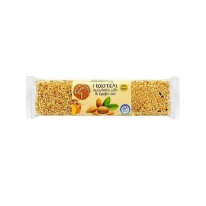 Natural Products Παστέλι με Μέλι, Αμύγδαλο & Προβιοτικά Χωρίς Ζάχαρη, 90gr