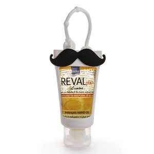 Intermed Reval Plus Antiseptic Hand Gel Lemon Μουστάκι, 30ml