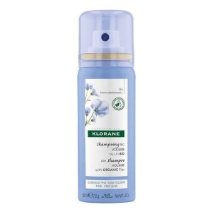  Klorane Linum Dry Shampoo για Όγκο με Ίνες Βιολογικού Λιναριού, 50ml