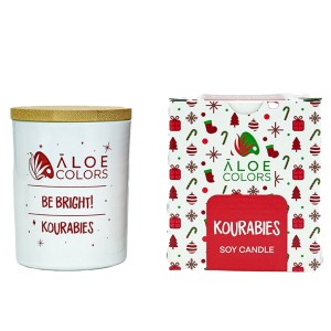 Aloe Colors Kourabies Αρωματικό Κερί Σόγιας, 150g