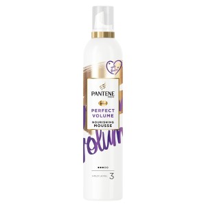 Pantene Pro-V Perfect Volume Nourishing Mousse Hold Level 3 Αφρός για Τέλειο Όγκο, 200ml