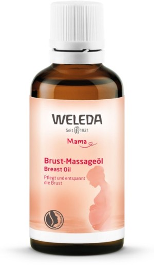 Weleda Mama Breast Feeding Massage Oil Stilleol Λάδι Θηλασμού, 50ml