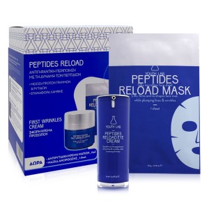 Youth Lab Limited Edition Peptides Reload First Wrinkles Κουτί με 24ωρη Κρέμα Προσώπου 15ml & ΔΩΡΟ Αντιρυτιδική Κρέμα Ματιών 15ml & Μάσκα Προσώπου, 1σετ