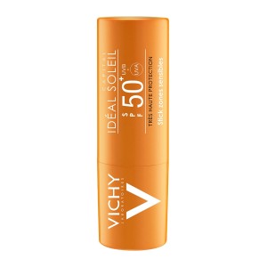 Vichy Ideal Soleil SPF50+ Stick Zones Sensibles Αντιηλιακό Στικ για τις Ζώνες σε Έντονη Έκθεση, 9gr