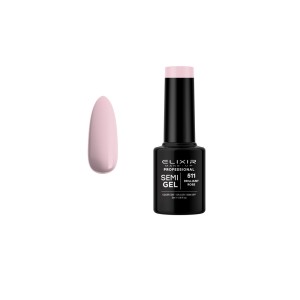Elixir Make-up Semi Gel Ημιμόνιμο Επαγγελματικό Βερνίκι Νυχιών Νο511 Brilliant Rose, 5ml
