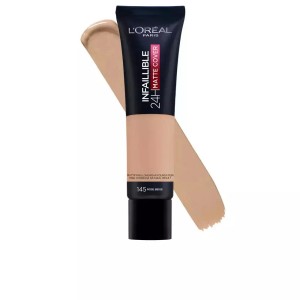 Loreal Infaillible 24H Matte Cover Foundation Ματ Κάλυψη 145 Rose Beige, 30ml