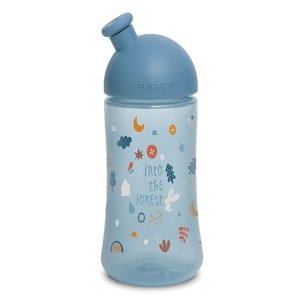Suavinex Μπιμπερό Μετάβασης, +12Μ Forest Blue Αθλητικό Στόμιο, 270ml