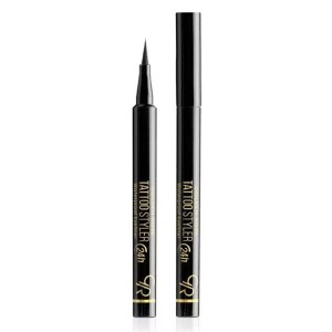 Golden Rose Tattoo Styler Waterproof Στυλό Eye Liner Midnight Black, 1.1ml