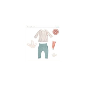 Korres Σετ Ρούχων Νεογέννητου Baby Wash + Dress για Αγόρι