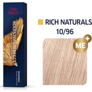 Wella Koleston Perfect Me+ Rich Naturals 10/96 κατάξανθο ιριζέ βιολέ, 60ml 